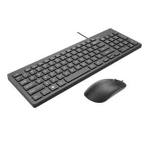 Mini ISO Layout Wired <strong>Computer</strong> <strong>Keyboard</strong> <strong>Mouse</strong> Combo Compatible <strong>With</strong> Win7/8/10 Vista for AIO, Desktop PC - Product Image 1