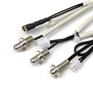 Sonda de temperatura roscada IP67 Sensor NTC 10K 50K100K Precisión 1% Sonda de temperatura para electrodomésticos pequeños Sensor de temperatura NTC - Product Image 2