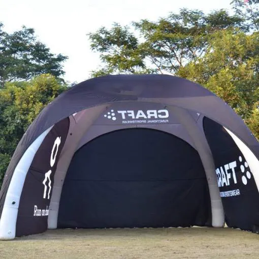 Рекламная палатка-тент для наружного мероприятия, водонепроницаемая выставочная надувная палатка для еды