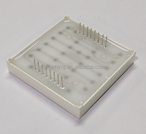 Houkem-12288-A/BB 1,2 дюймов 8x8 квадратная Светодиодная точка 3x3 мм матрица синий светодиодный точечный матричный модуль дисплей 8*8 - Product Image 2