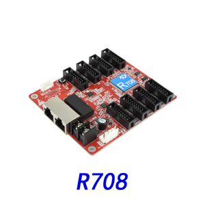 Huidu HD-R708 полноцветная светодиодная система управления дисплеем, прием и отправка карты R508, контроллер HUB75E - Product Image 2