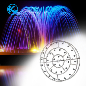 Facile installazione colorato Mini programma di controllo fontana portatile con la luce
