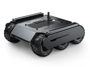 6 Wheels <strong>Raspberry</strong> <strong>Pi</strong> <strong>Robot</strong>/Car, Flexible and Expandable 6x4 Off-Road UGV, with Extension Rails and ESP32 Slave Computer - Product Image 2