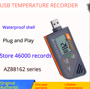 AZ88163 Plug and Play Report No <strong>Software</strong> USB Temperature Humidity Air Pressure Recorder <strong>Data</strong> Logger - Product Image 6