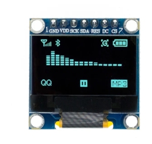 0.96 originale "OLED SPI/IIC I2C bianco/blu/giallo blu 0.96 pollici modulo OLED 128x64 OLED LCD Display a LED modulo per ARDUINO