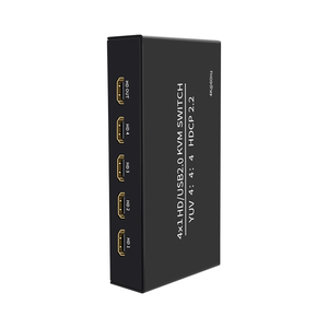 Factory Price 4x1 HD/USB2.0 <strong>KVM</strong> <strong>SWITCH</strong> for Desktop Keyboard Printer