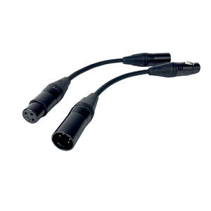 Fconnr 20Cm Microfoon Afgeschermd Xlr <span class=keywords><strong>Dmx</strong></span> Adapter Kabel 5 Pin Mannelijk Naar 3 Pin Vrouwelijk - Product Image 3