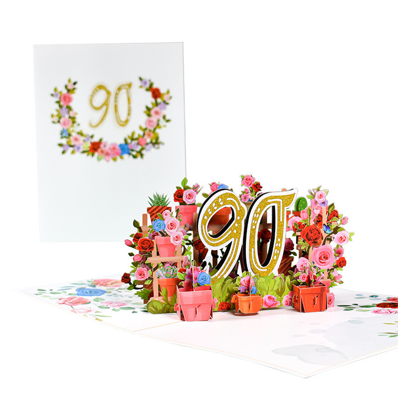 Biglietto Pop-Up per il 90° Anniversario
