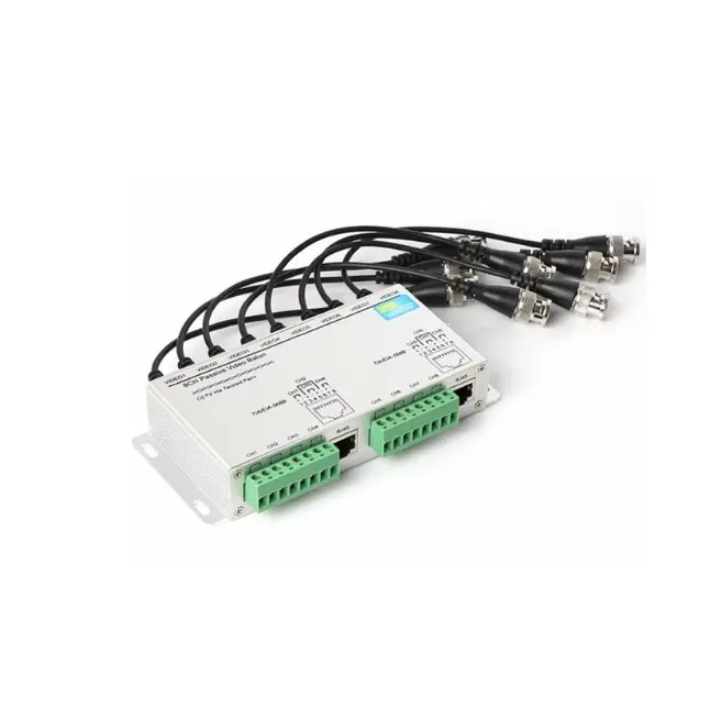 8CH HD CVI/TVI/AHD Transceptor Passivo 8 Canais Vídeo Balun Adaptador Transmissor BNC para UTP Cat5/5e/6 Cabo 720P 1080P