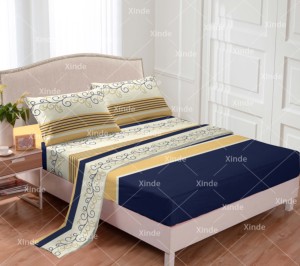 High Quality King <strong>Size</strong> Bed <strong>Sheet</strong> Set Light Color Flat and Fitted <strong>Sheet</strong> 4 Pieces Queen <strong>Size</strong> <strong>Sheet</strong> for Bed - Product Image 4