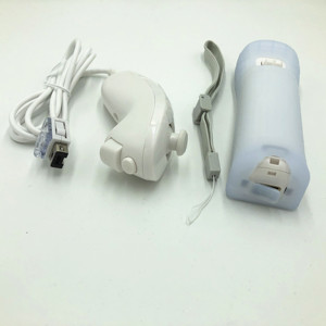 OEM <strong>Controller</strong> Remote Built in Motion Plus and Nunchuck with Silicone case and Strap for Nintendo Wii - Product Image 3