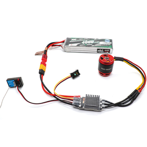 Программирование AM32 ESC система питания бесщеточный ESC 80A программирование для радиоуправляемой гусеничной машины 1/10 1/8 LCG шасси осевой SCX10 TRX-4 - Product Image 5