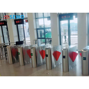 SEWO RFID-Kartenleser Sicherheit Drehkreuz Gate Flap Barrier Eingangstore Flap Barrier Drehkreuze - Product Image 6