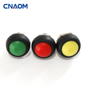 2A 125V 10mm blocco a scatto DS-211ON-OFF mini interruttori a pulsante - Product Image 4