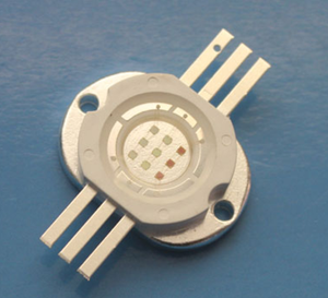 รอบ 10W RGB LED ไดโอด 10 วัตต์ RGB พร้อม epileds ชิป