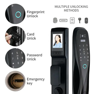 Smart Home 3d Face Recognition Tuya <strong>App</strong> 6068 Mortise Facial <strong>Scan</strong> Fingerprint Wifi Smart Door Lock With Camera - Product Image 4