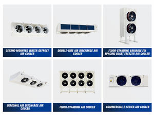 Dondurucu ve oda için verimli soğuk depolama HAVA SOĞUTUCU evaporatör soğutma ünitesi endüstriyel soğutma sistemi - Product Image 6