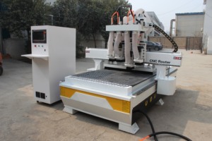 气动木材cnc机三头cnc路由器1325工具更换 - Product Image 2