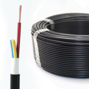 RVV2 3 çekirdekli 4-çekirdekli güç kablosu 1/1.5/2.5/4 Sq. mm bakır kılıflı kablo alev geciktirici refrakter yumuşak güç kaynağı - Product Image 3