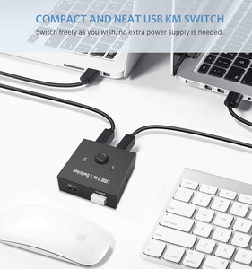 2 porte USB 3.0 interruttore di condivisione USB tastiera Mouse USB tastiera Scanner - Product Image 3