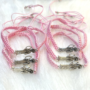 Bán Buôn Bạc Mạ Tôn Giáo Chúa Giêsu Thiên Chúa Của Cái Chết Đính Cườm Vòng Đeo Tay Cho Unisex Wedding & Quà Tặng Kỷ Niệm - Product Image 2