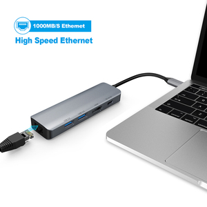 <strong>USB</strong> 3.0 <strong>to</strong> HDTV 7-in-1 with Gigabit Ethernet LAN, DC 5V Charging, 2*<strong>USB</strong> 3.0 Ports, <strong>USB</strong> <strong>to</strong> HDTV Adapter SD/TF Card Reader - Product Image 4