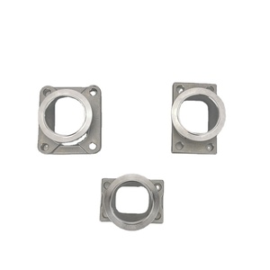 T25 T3 T4 turbo transferi 2.5/ 3 V bantlı paslanmaz çelik döküm flanş adaptörü dönüştürücü - Product Image 1