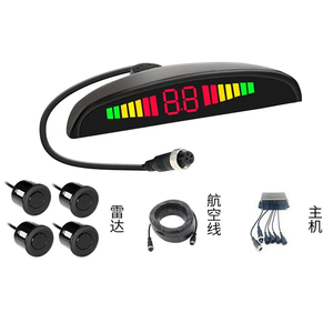 <strong>Auto</strong> Parking Radar Kit with LED Display Monitor <strong>Reverse</strong> Backup Radar Buzzer <strong>System</strong> 4 <strong>Sensor</strong> <strong>Reverse</strong> Camera <strong>System</strong> - Product Image 2