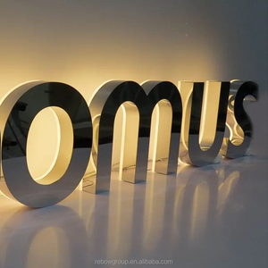 Nhà Máy Bán buôn cắt laser Acrylic chữ ký cho công ty logo và tiếp nhận dấu hiệu salon Backlit kinh doanh kim loại dấu hiệu - Product Image 1