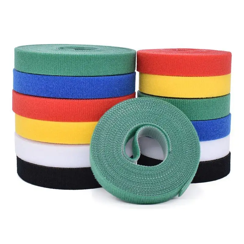 Custom Factory Velcroes Patch Plant Hoja autoadhesiva 3M Elástico Adhesivo Patch Fastener Tape Velcroes Hook and Loop sujetadores