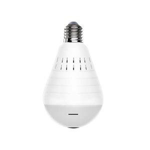 A basso prezzo 3MP occhi 360 supporto Panorama movimento umano Tracking due vie Audio 8 watt bianco Led P2P connessione lampadina fotocamera - Product Image 3