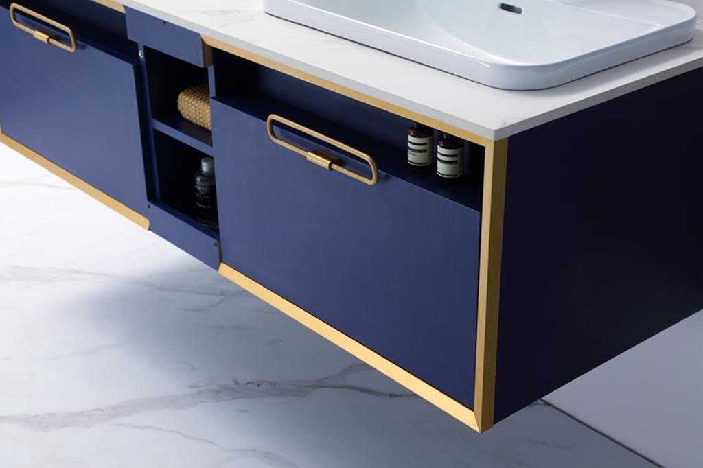 2021 tops modern bathroom mirror vanity set