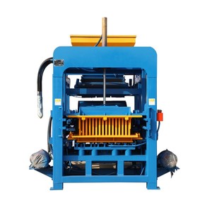 发动机核心部件自动液压混凝土煤渣砌块成型机空心砌块 - Product Image 1