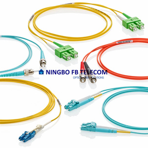 SC/UPC SC/APC cavo Jumper Duplex G652D in fibra ottica Patch Cord Pigtail modello per reti FTTH utilizzate nel conteggio delle Fiber Simplex - Product Image 3