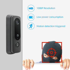 Sistema de Control de Acceso Inteligente Bcom con timbre inalámbrico 1080p Cámara de color de alta resolución Intercomunicador y visión nocturna Uso en exteriores - Product Image 2