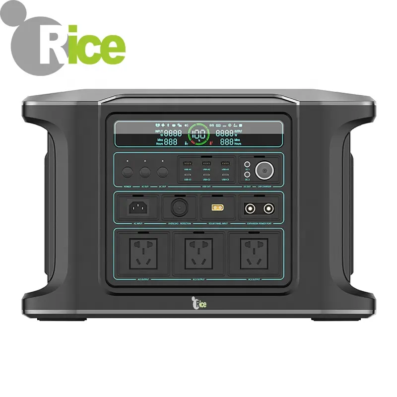 디스플레이 스크린이 있는 12V/5A DC 출력 포트 AC 콘센트 재생 에너지 및 친환경 제품
