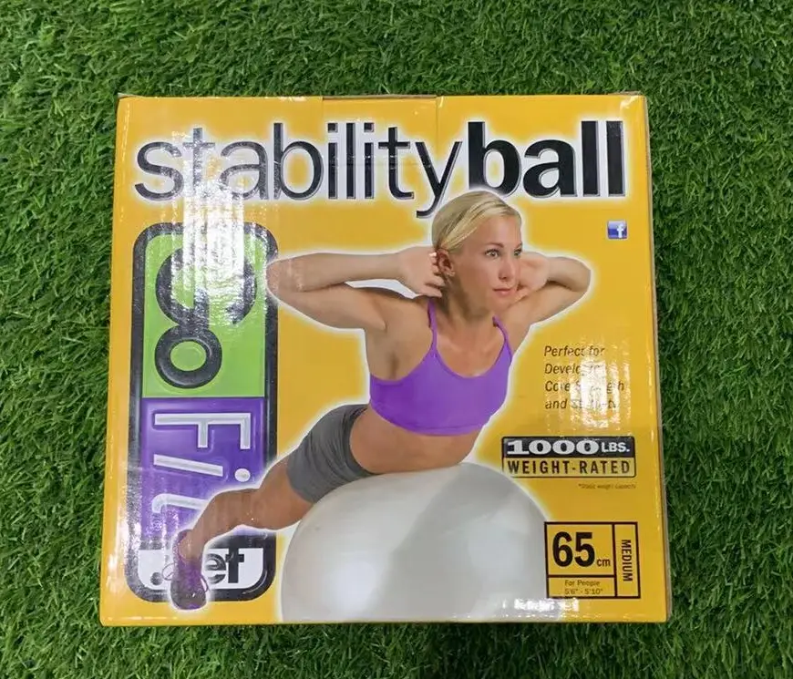PVC fitness yoga ball for body shaping