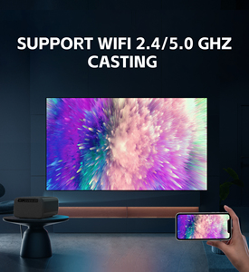 2024 New Trends Wupro OEM/ODM K-W125A LCD Proyector 500 ANSI Lumens <strong>4</strong>+16GB Native 4K Smart <strong>Android</strong> 12 Home Theater <strong>Projector</strong>