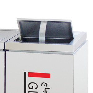 Customized <strong>Eco</strong> Friendly Recycling Metal Bins Large Sanitation <strong>Containers</strong> Stainless Steel <strong>Garbage</strong> Bin for 'Recicle' - Product Image 2