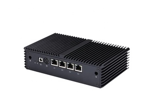 Kantutaj quad core celeron j3455 mini pc, com 4 gigabit lan AES-NI fanless para roteador/pfsense/fogos de artifício wn10
