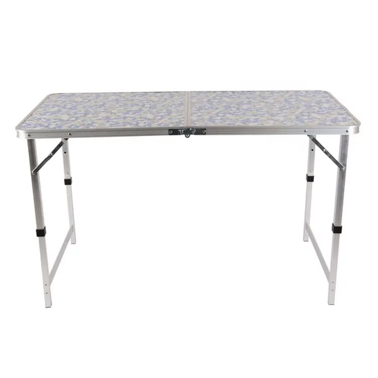 Custom Mechanisme 2 4 6ft Bench Metallic Aluminium Rieten Butler 'S Rotan Houten Witte Vouw Up Vis Schoonmaken Sink Gevouwen tafel