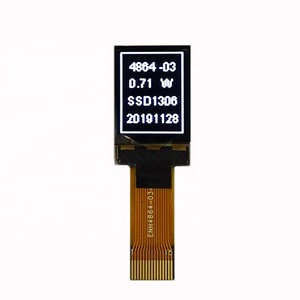 Mini Schermo OLED Da 0.71 Pollici Bianco su Nero Piccolo Grafici Display OLED