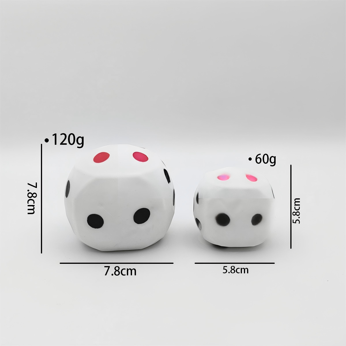 Dés (7,8 cm)