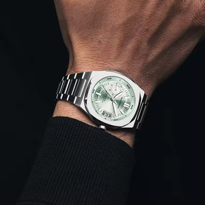 Hot Sale Calendar Luminous Steel Band Multi-function <strong>Watch</strong> Japanese Movement Men's Classic Quartz <strong>Watch</strong> with Precision Scale - Product Image 5