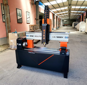 Máquina de grabado en madera, enrutador con cilindro, 5 ejes, Cnc, 3kw, husillo de refrigeración por agua, sistema controlador DSP de 220V/380V - Product Image 5