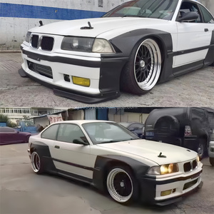 1990-1998 <strong>for</strong> BMW M3 <strong>E36</strong> 3 Series Upgrade RB Style Wide Body Kit Front Diffuser Fender Side Skirts <strong>Trunk</strong> Spoiler Bumper - Product Image 2