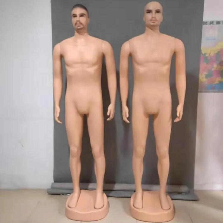 Maniquíes masculinos realistas para adultos, modelo de plástico para hombres
