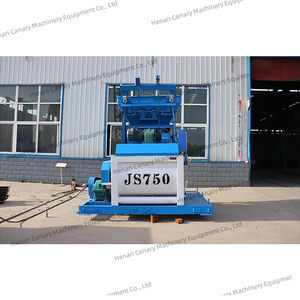Js Series 750L Capacity Twin Shaft Automatic Forced Concrete <strong>Mixers</strong> 35r/min Core Component Motor - Product Image 5