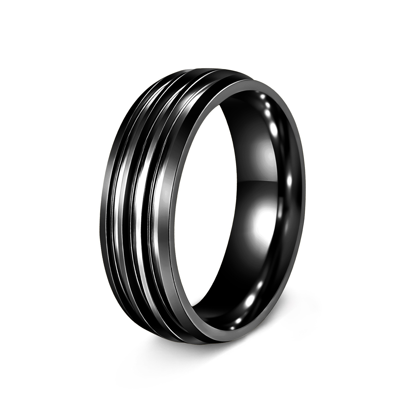 8MM black three slot