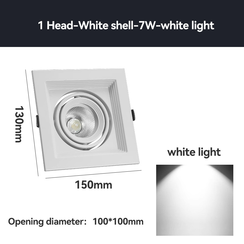 Cabeza MR16-7W-1 -- White-6000K